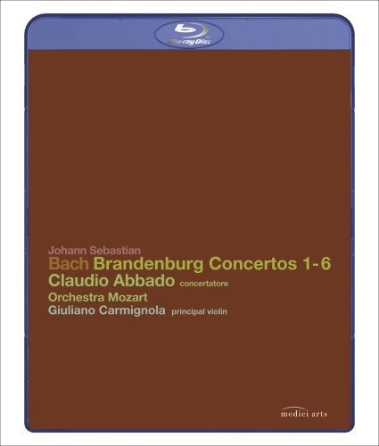 Bach,j.s. / Abbado / Carmignola / Orchestra Mozart - Brandenburg Concertos 1-6 - Blu-ray
