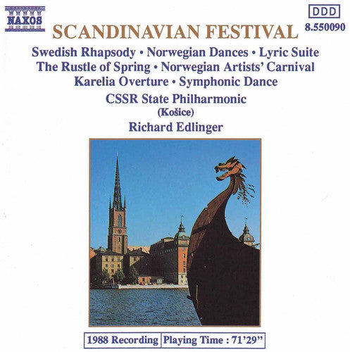 Edlinger,richard / Cssr State Philharmonic - Scandinavian Festival - Music CD