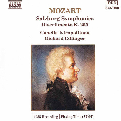 Mozart / Edlinger / Capella Istropolitana - Divertimenti - Music CD