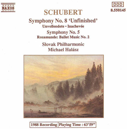 Schubert / Halasz - Symphonies 5 & 8 "unfinished" - Music CD
