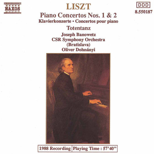 Liszt / Banowetz / Dohnanyi - Piano Concerto 1 & 2 / Totentanz - Music CD