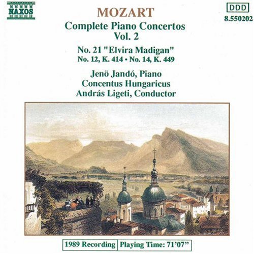 Mozart / Jando / Ligeti - Piano Concerti 12, 14 & 21 - Music CD