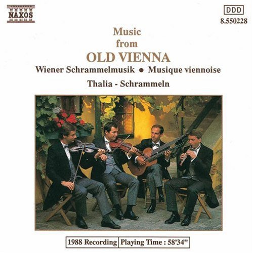 Thalia-schrammeln Quartet - Music From Old Vienna - Music CD