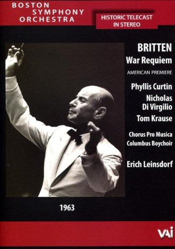 Britten / Curtin / Krause / Bso / Leinsdorf - War Requiem - DVD