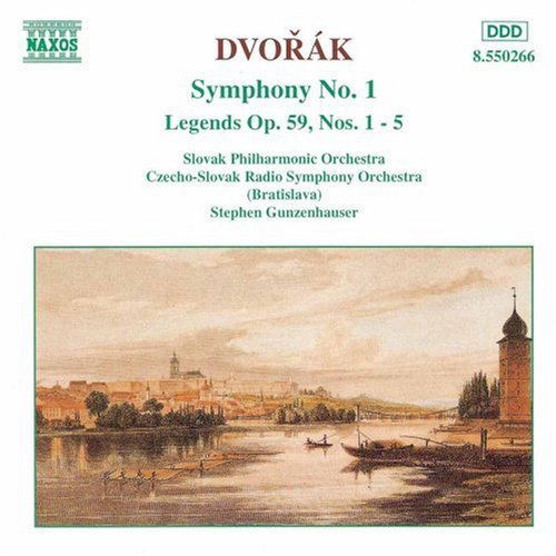 Dvorak / Gunzenhauser / Slovak Philharmonic - Symphony 1 / Legends 1-5 - Music CD