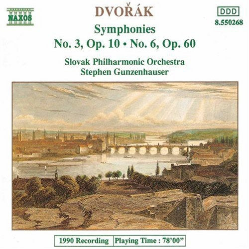 Dvorak / Gunzenhauser / Slovak Philharmonic - Symphonies 3 & 6 - Music CD