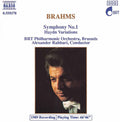 Brahms / Rahbari / Brt Philharmonic - Symphony 1 / Variations On A Theme By Haydn - Music CD