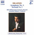 Brahms / Rahbari / Brt Philharmonic - Symphony 3 / Serenade 1 - Music CD