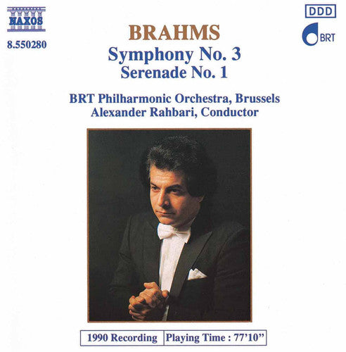 Brahms / Rahbari / Brt Philharmonic - Symphony 3 / Serenade 1 - Music CD