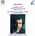 Brahms / Rahbari / Brt Philharmonic - Symphony 4 / Overtures - Music CD