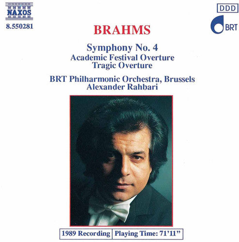 Brahms / Rahbari / Brt Philharmonic - Symphony 4 / Overtures - Music CD
