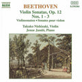 Beethoven / Nishizaki / Jando - Violin Sonatas Opus 12 1-3 - Music CD