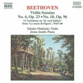 Beethoven / Nishizaki / Jando - Violin Sonatas 23 & 96 / Mozart Variations - Music CD