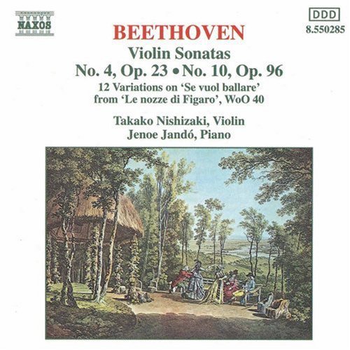 Beethoven / Nishizaki / Jando - Violin Sonatas 23 & 96 / Mozart Variations - Music CD