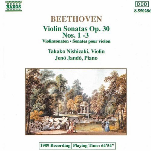 Beethoven / Nishizaki / Jando - Violin Sonatas Opus 30 1-3 - Music CD
