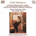 Nishizaki,takako / Jando,jeno - Violin Miniatures - Music CD