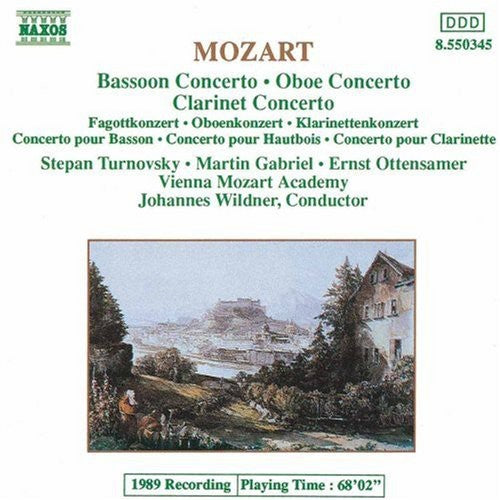 Mozart / Wildner - Concertos For Bassoon, Oboe & Clarinet - Music CD
