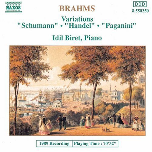 Brahms / Biret - Variations (handel, Schumann & Paganini) - Music CD