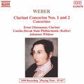 Weber / Wildner / Cssr State Philharmonic - Clarinet Concerti 1 & 2 / Concertino - Music CD