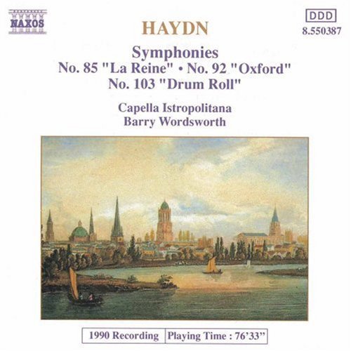 Haydn / Wordsworth - Symphonies 85, 92 & 103 - Music CD