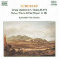 Schubert / Ensemble Villa Musica - String Quintet / String Trio - Music CD