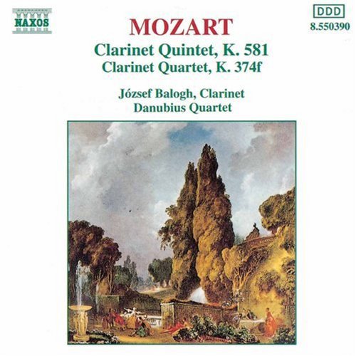 Mozart / Balogh / Danubius Quartet - Clarinet Quintet / Clarinet Quartet - Music CD