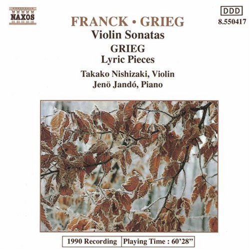 Franck / Grieg / Jando - Violin Sonatas - Music CD