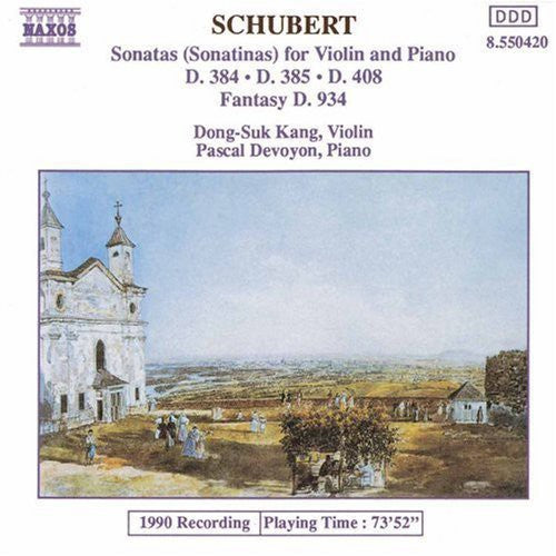 Schubert / Kang / Devoyon - Violin Sonatas / Fantasy - Music CD
