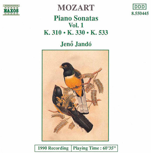 Mozart / Jando - Piano Sonatas 310, 330 & 533 - Music CD