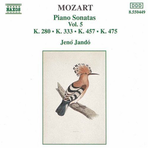 Mozart / Jando - Piano Sonatas 280, 333 & 457 / Fantasie - Music CD