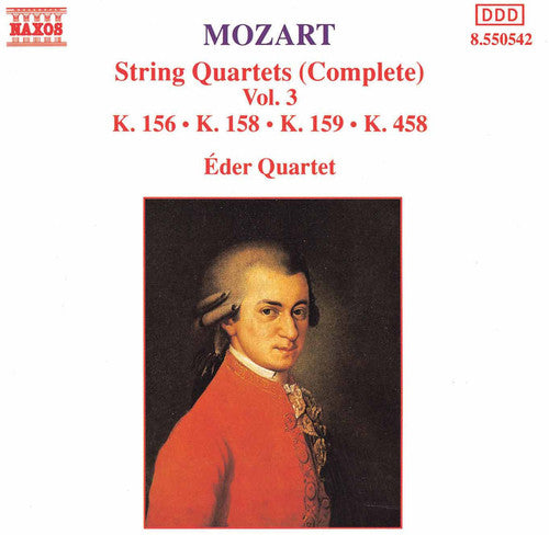 Mozart / Eder Quartet - String Quartets 156, 158, 159 & 458 - Music CD