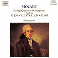 Mozart / Eder Quartet - String Quartets 136-138 & 465 - Music CD