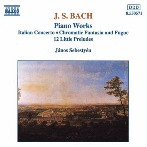 Bach / Sebestyen - 12 Little Preludes / Italian Concerto - Music CD