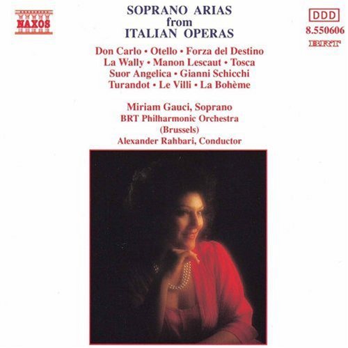 Gauci,miriam / Rahbari / Brtpo - Soprano Arias From Italian Operas - Music CD
