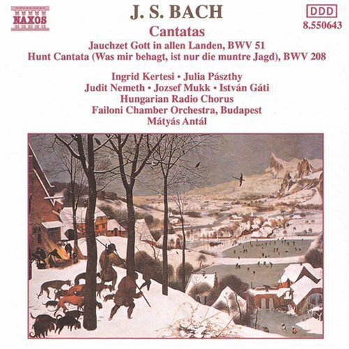 Bach / Antal / Fco - Cantatas 51 & 208 - Music CD