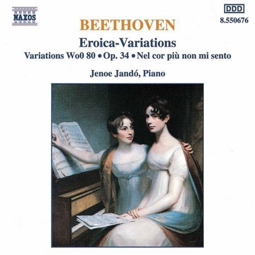 Beethoven / Jando - Piano Variations Opp. 34 & 35 - Music CD