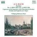 Bach,j.s. / Rubsam - Partitas 1 & 2 - Music CD
