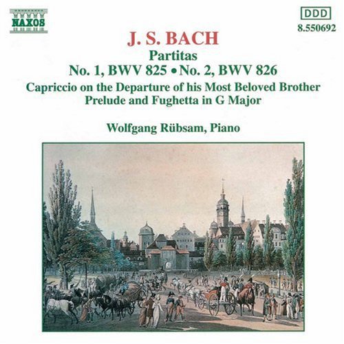 Bach,j.s. / Rubsam - Partitas 1 & 2 - Music CD