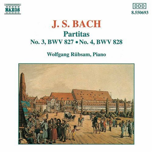 Bach / Rubsam - Partitas 3-5 - Music CD
