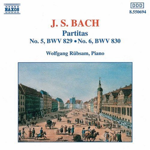 Bach / Rubsam - Partitas 5 & 6 - Music CD