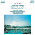 Handel / Czidria - Recorder Sonatas - Music CD