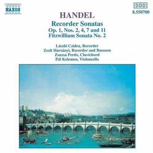 Handel / Czidria - Recorder Sonatas - Music CD