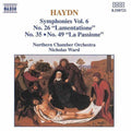 Haydn / Ward / Nco - Symphonies 26, 35 & 49 - Music CD