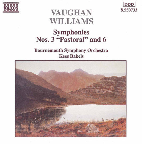 Vaughan Williams / Bakels / Bournemouth Symphony - Symphonies 3 & 6 - Music CD