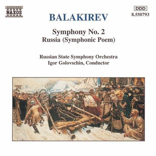 Balakirev / Golovschin / Russian State Symphony - Symphony 2 - Music CD