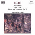 Faure / Martin - Nocturnes 1-6 / Theme & Variations - Music CD
