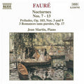 Faure / Martin - Nocturnes 7-13 - Music CD