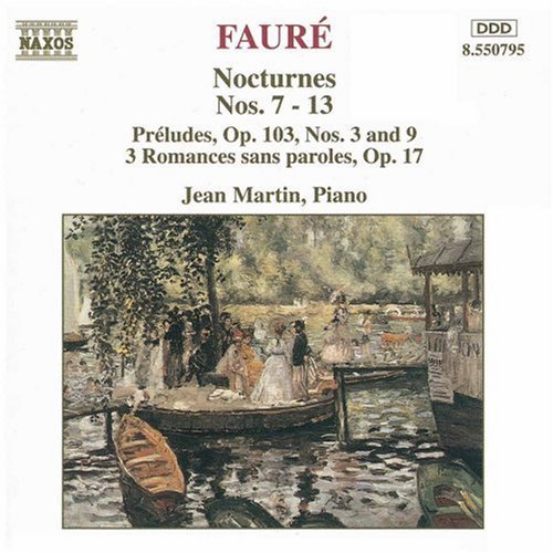 Faure / Martin - Nocturnes 7-13 - Music CD