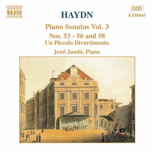 Haydn / Jando - Piano Sonatas 3 - Music CD