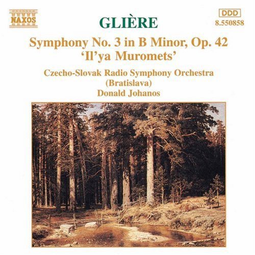 Gliere / Johanos / Czecho-slovak Rso - Symphony 3 - Music CD
